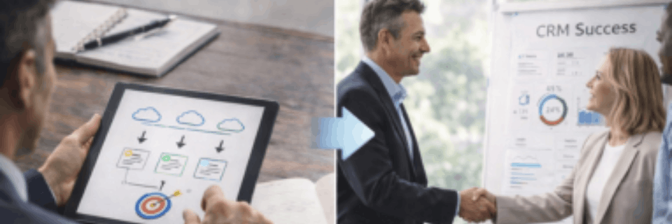 Advisors working with leaders to clarify CRM outcomes and governance before delivery decisions are made.